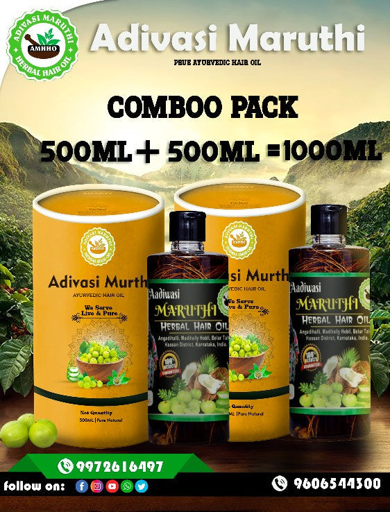 Adivasi Hakki Pikki Herbal Hair Oil